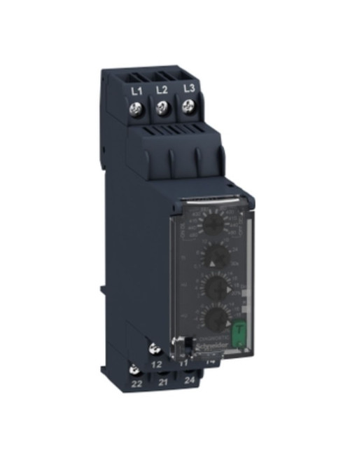 Relé modular de control y medida Telemecanique 3F 380/440V RM22TR33