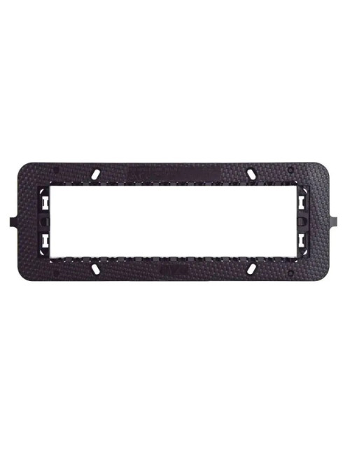 Support module Ave Smart44 7 pour boîtes rectangulaires avec vis 44A07SM