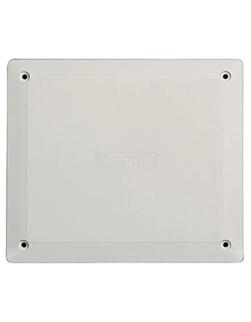 Tapa Bticino 100x100mm para cajas empotrables 1 tamaño 16201C