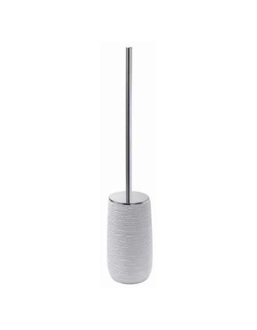 Gedy Gemini white free-standing toilet brush holder GM33-02