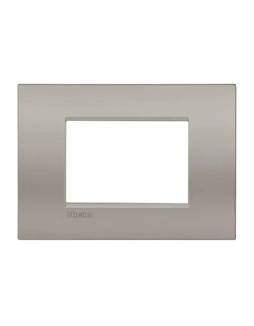 Bticino LivingLight AIR 3-place sand plate LN4703 LNC4803SB