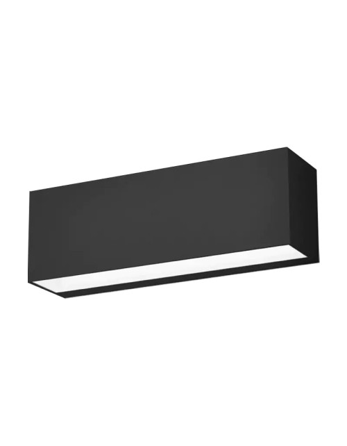 Applique LED Nobile Brick 2X25W 3000K Antracite IP65 BA30/2A/3K/A