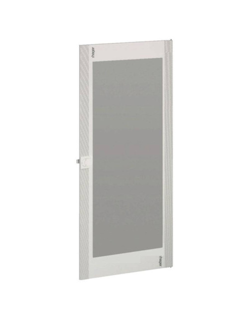 Nouveau Vegad porte en verre Hager transparent pour tableaux 1200x500 mm FD72TN