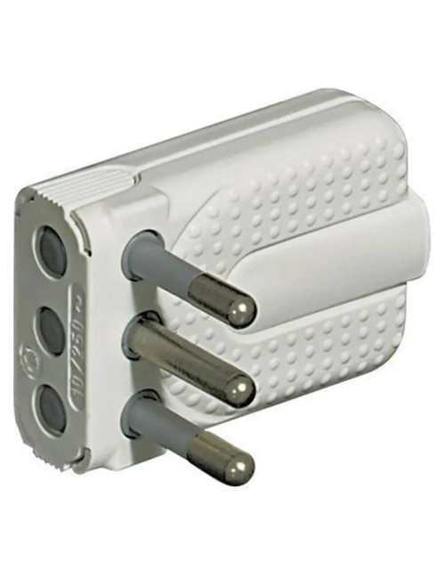 Bticino Corner 10A 2P S2465TAE space-saving plug