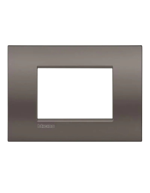 Bticino LivingLight AIR 3-place clay plate LNC4803CY