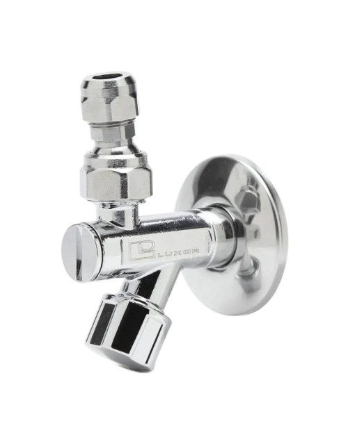 Grifo lavabo de rosca Luxor Racores 1/2-3/8 70512111CC