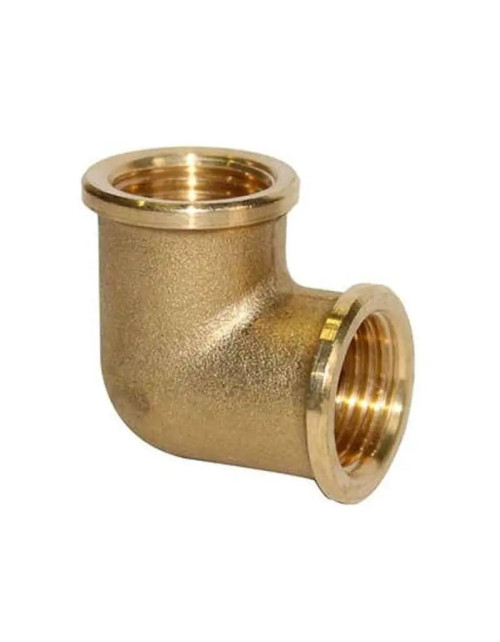 90 Degree Elbow Fitting for IBP Pipes F/F 2 Inch Brass 8090 M16000000