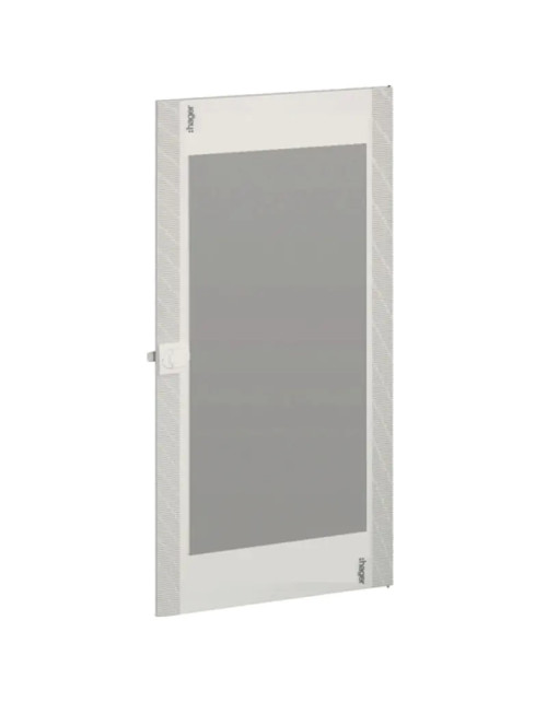 Porte en verre transparent Hager 1000X500mm pour armoires FU/FD62LN FD62TN