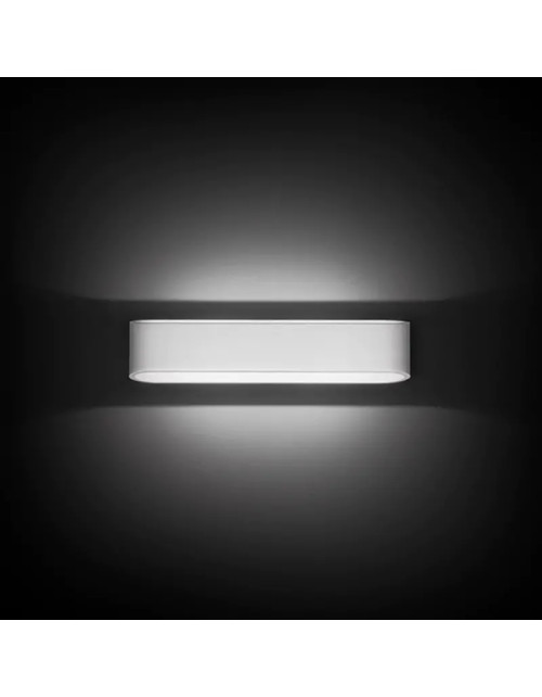 Nobile LED wall light 2X7.5W 3000K painted aluminum DL006/AL