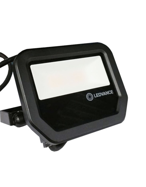 Osram Ledvance projecteur 20W 3000K noir IP65 2200LM FLOOD20830BG3