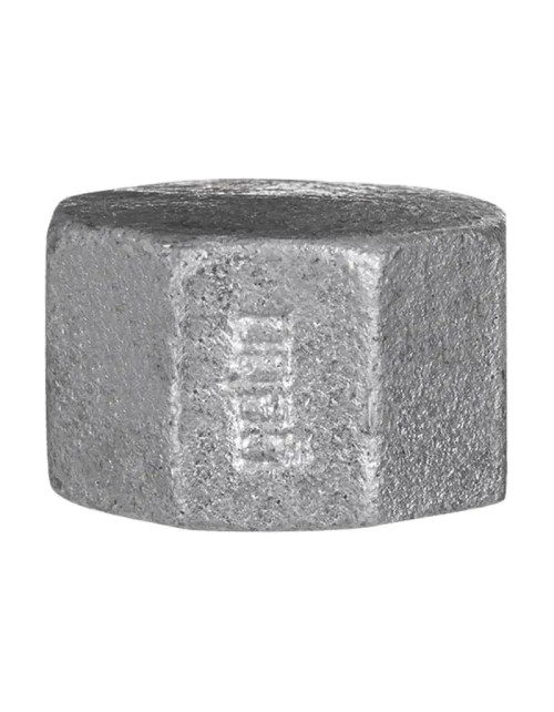 Gebo cast iron hexagonal cap for 3/4 300-5G pipes