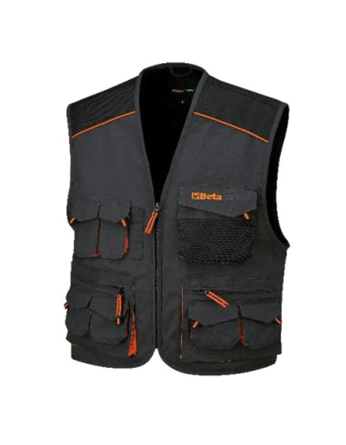 Gilet Multitasche da lavoro Beta EASY TWILL 180 grammi TG XL 078670804