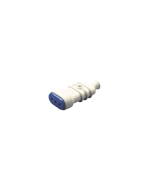 Gewiss 10A small mobile socket, white color GW28203