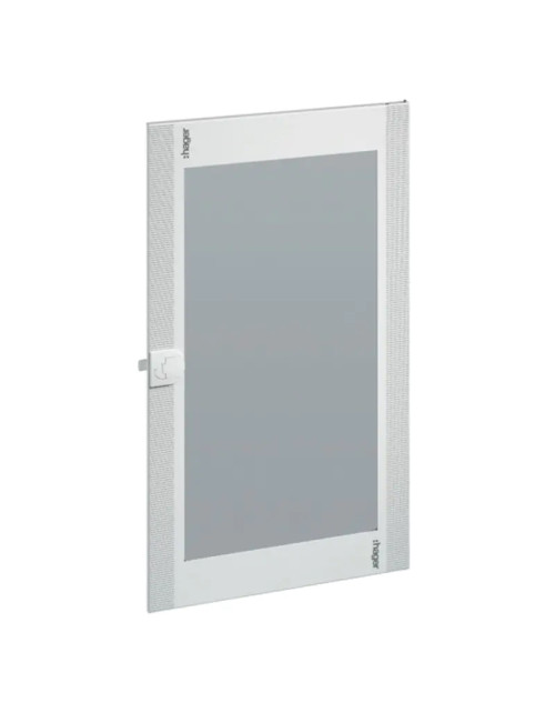 Porte en verre transparent Hager 850X500mm pour tableaux Vega D FU/FD52LN FD52TN