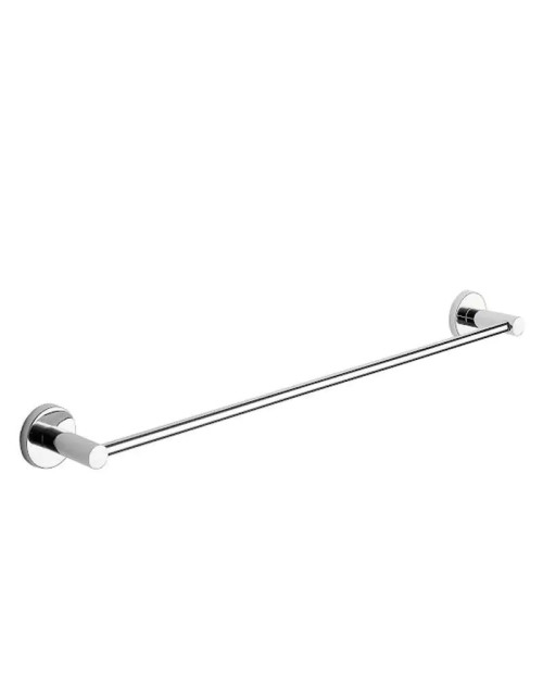 Porte-serviettes de salle de bain mural Gedy Felce 60cm Chrome FE21-60-13