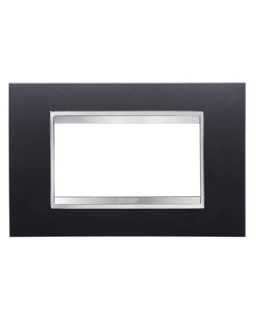 Placa de pizarra Gewiss Chorus LUX 4P GW16204VA