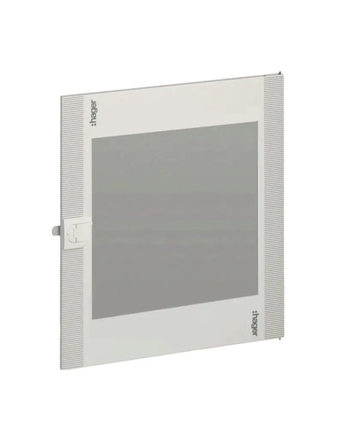 Hager 550X500 transparent glass door for Vega D FD32TN switchboards