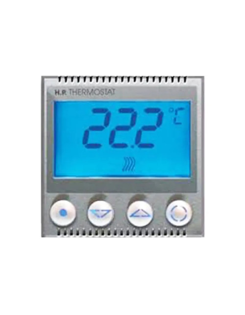 Ave Allumia Sistema 44 Thermostat mit Display 230V 443085SW