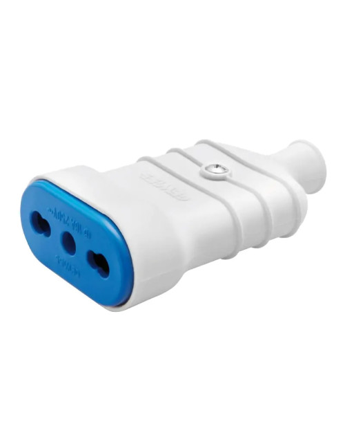 Gewiss mobile socket 10/16A large, small, white color GW28205