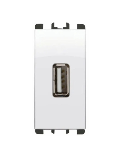 Urmet Simon Nea USB socket 5V 2.1A ice white color 10330BG