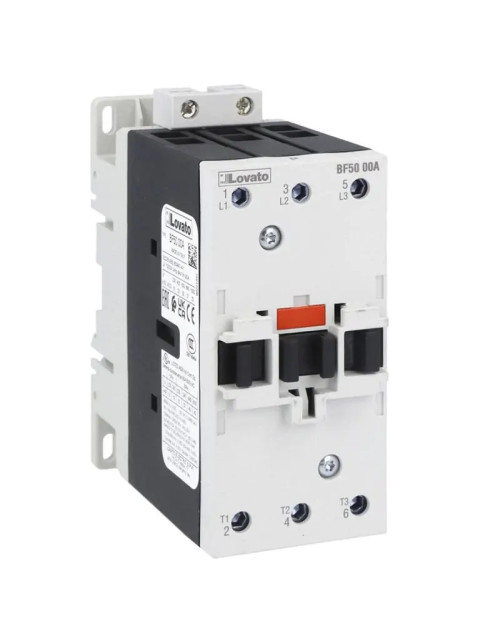 Contactor tripolar Lovato 3 polos 50A AC3 230V BF5000A230