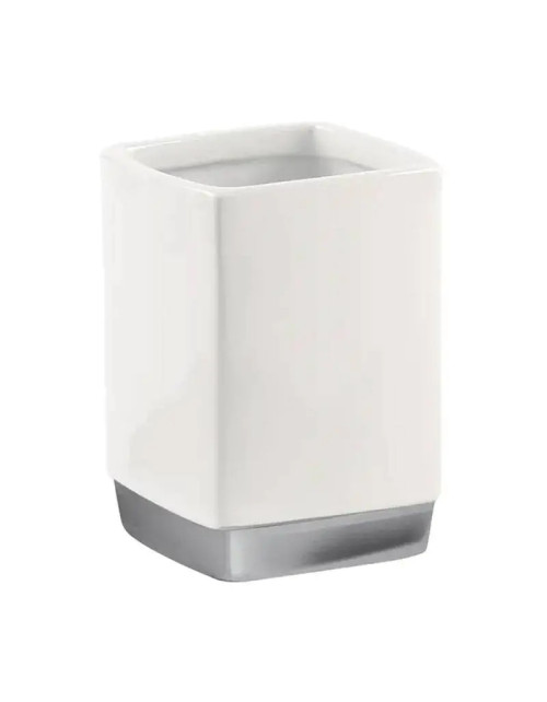 Gedy Lucy white freestanding toothbrush holder LY98-02